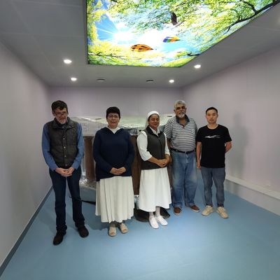 ভালো দাম ডাবল লেয়ার স্টিল এমআরআই শেল্ডিং রুম আরএফ শেল্ডেড ভেন্টিলেশন সিস্টেমের সাথে তামা ফয়েল শেল্ডিং অনলাইন