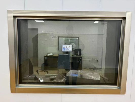 ভালো দাম ৯৯ শতাংশ ইউভি প্রতিরোধী সুরক্ষিত উইন্ডো শক্তিশালী ইস্পাত ফ্রেম রেডিয়েশন প্রতিরোধী উইন্ডো অনলাইন