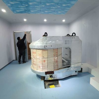 ভালো দাম 100dB শিল্ডিং কার্যকারিতা এবং অথবা সিগন্যাল ধারণের জন্য গ্যালভানাইজড স্টিল শিল্ডিং উপাদান সহ এলইডি আলো আরএফ শিল্ডিং রুম অনলাইন