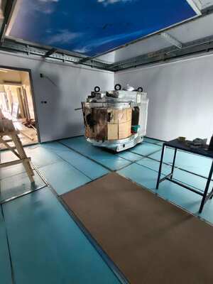 ভালো দাম আরএফ শেল্ডিং রুম সহ আরএফ শেল্ডেড গ্লাস উইন্ডো মাল্টি-লেয়ার লেপ এবং এয়ার কন্ডিশনার ভেন্টিলেশন সিস্টেম 100dB শেল্ডিং কার্যকারিতা জন্য অনলাইন